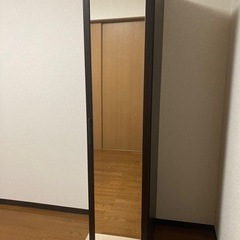 鏡付き！！　ニトリのクローゼット　半分サイズ　　　　　の画像