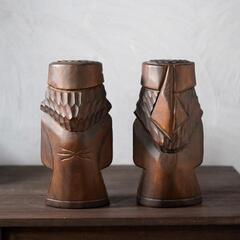 木彫り アイヌ 人形 大 | 伝統工芸品の画像