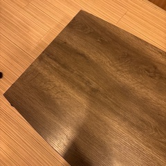 美品 昇降式 ローテーブル リビングテーブル ダークグレーの画像