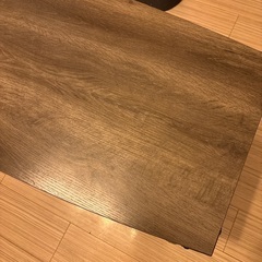 美品 昇降式 ローテーブル リビングテーブル ダークグレーの画像