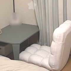 【決まりました】折りたたみテーブル　ブルーグレー