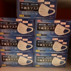 交渉中　
不織布マスク　 50枚入り×7箱の画像