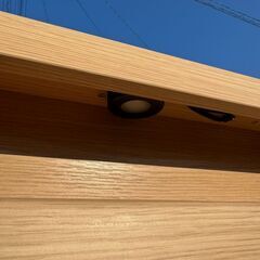 【ジモティ限定特価】 【ニトリ】 セミダブルベッド フレーム＆マットレスセット 収納・照明・コンセント付 N0753Gの画像