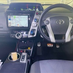 HVバッテリー交換済 プリウスαカスタム グレードG 車高調TRDマフラー神奈川の画像