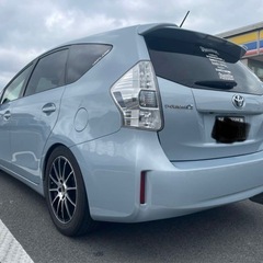 HVバッテリー交換済 プリウスαカスタム グレードG 車高調TRDマフラー神奈川の画像