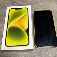 iPhone14 本体 イエロー 128GB SIMフリー 美品