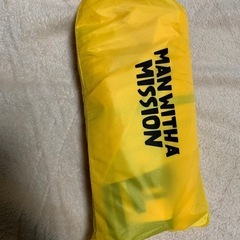  【値下げ】　レインポンチョ　MWAM　雨具　マンウィズ　ポンチョ　フェス　グッズの画像