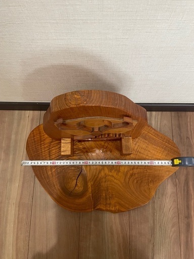 鹿島アントラーズ 木製の置き物 手作り 非公式グッズ