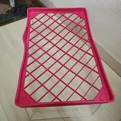 ピンク☆収納ラック★大の画像