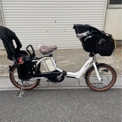 試乗🉑新車仕上げ⭐️中古子供乗せ電動自転車パナソニックギュットの画像