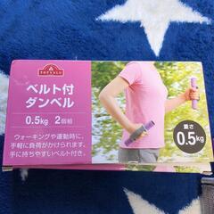 ベルト付ダンベル　0.5kg×2