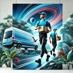 🚛 【茨城県全域】配達ドライバー募集中‼️📦  「未経験OK × 高収入 × 自由な働き方」の画像