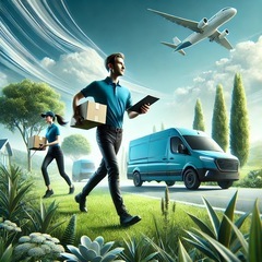 🚛 【茨城県全域】配達ドライバー募集中‼️📦  「未経験OK × 高収入 × 自由な働き方」の画像