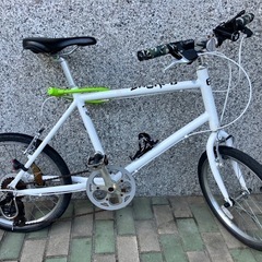 【不具合無】おしゃれな7段変速自転車【ライト、鍵、スマホホルダー付き】