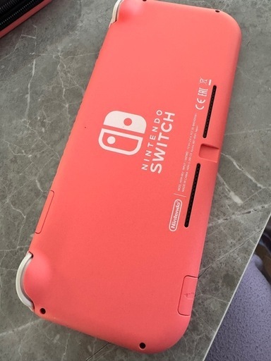 決まりました。switch lite　コーラル