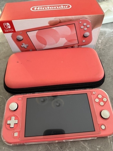 決まりました。switch lite　コーラル