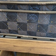 Seria iSeries ポケットコイルマットレス　モノグラム柄 ダブルの画像