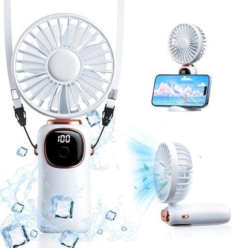 新品　ハンディファン【2025・業界革新設計・3way使用・折り畳み】 強力 人気