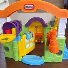 【美品】ベビージム　
littletikes garden houseの画像