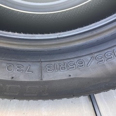 新品  155/65R13 155/65-13 ナンカン 13インチホイール用　スタッドレスタイヤ 2本　ワゴンR アルト　ミラ　ライフ　ゼストスパーク　モコの画像