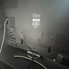 3点セット40インチテレビ、ブルーレイレコーダー　テレビラックの画像