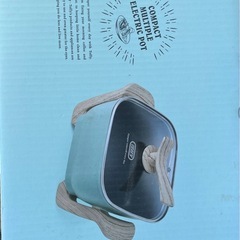 Toffy コンパクトマルチ電気鍋 新品の画像