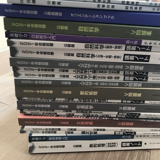 TAC公務員講座　テキスト