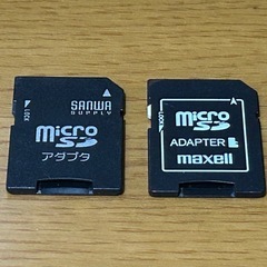 マイクロSD->SD変換アダプタ