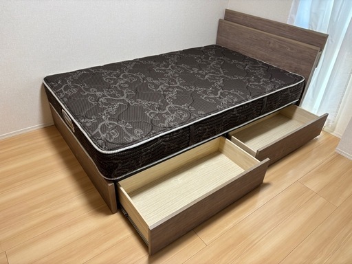 シモンズ セミダブルベッド