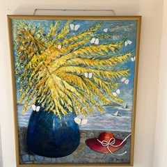 特大　高さ1700 美術品　絵画