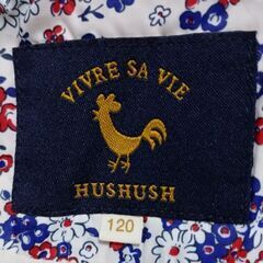 🌸HUSHUSH ハッシュアッシュ　春物ジャケット　上着　120女子の画像