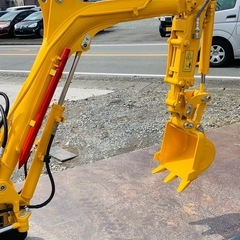 コマツ ミニユンボ PC09-1C 油圧ショベル チゼル付き ブレーカーアーム