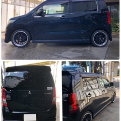 2日間限定出品 車検残あり スティングレー MH23Sターボ 社外16inch 深リム ローダウンの画像