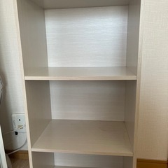 【決まりました】3段ボックス/ホワイト