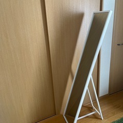 ミラー　白