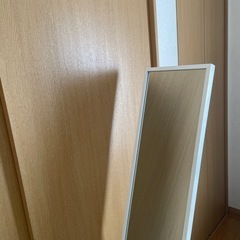 ミラー　白の画像