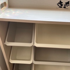 ディズニー　収納ラックの画像