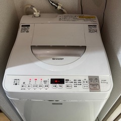 洗濯機　sharp es-tx5rc