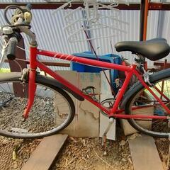 【終了】自転車(赤色6段変速)