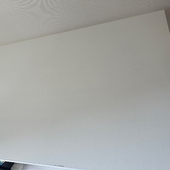 長机 140cm × 60 cm 白　解体済み