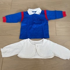 子供服　長袖　長ズボン　60センチ　70センチ　まとめ売り　6点の画像