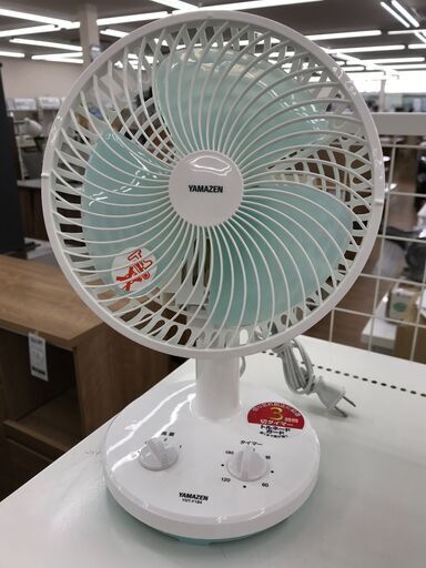 ★ジモティ割あり★ YAMAZEN 卓上扇風機 YDT-F184  2021年製 動作確認／クリーニング済み KJ8956