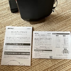 BUFFALO　バッファローWi-Fi6対応　
WSR-5400AX6S-MB Wi-Fiルーター