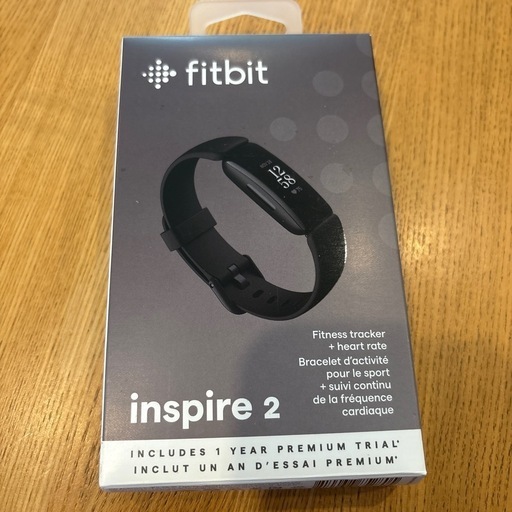 Fitbit inspire3未使用新品 & 
inspire2中古品の2台！