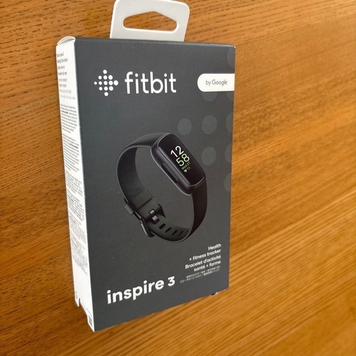 Fitbit inspire3未使用新品 \u0026inspire2中古品