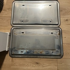 大型　ナンバー枠　一枚の画像