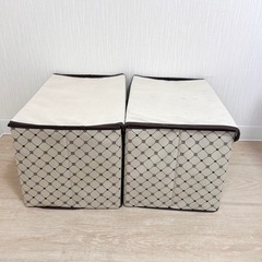 【お取引中】折りたたみ　収納ケースの画像