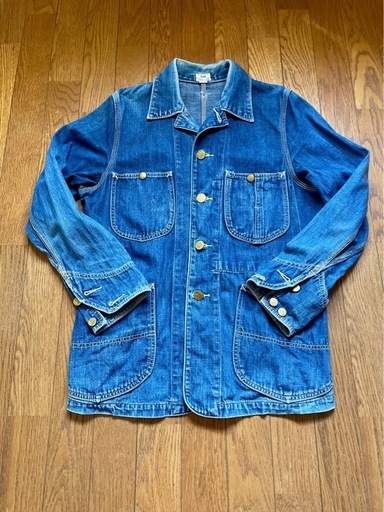 リアルマッコイズ　古着　
デニム　カバーオール　× LEE Lot 91-J