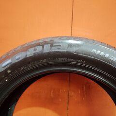 BS BRIDGESTONE ECOPIA NH200 215/55R17 17インチ 夏タイヤ 1本 22年製 バリ溝 ヴェゼル エスティマ カムリ audi Q2等　(KTM322) の画像