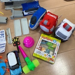 美品　トミカ　プラレール　車　おもちゃ　玩具　粘土　男の子の画像